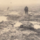 A Canadian soldier at Passchendaele, highlighting the deplorable conditions during the battle.
